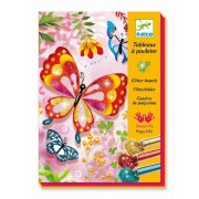 Раскраска «Блестящие бабочки» Djeco