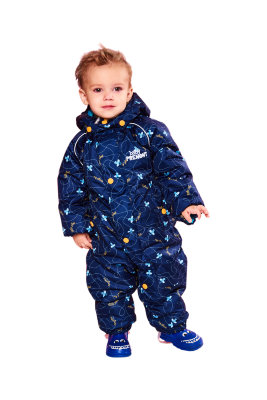 Демисезонный комбинезон «Воздушное путешествие» Демисезонный комбинезон «Воздушное путешествие» — слитный весенний костюм для малышей.