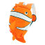 Рюкзак для бассейна и пляжа Trunki Рыба-Клоун - купить рюкзак для бассейна и пляжа Trunki PaddlePak Chuckles the Clown Fish в интернет-магазине Иркутск
