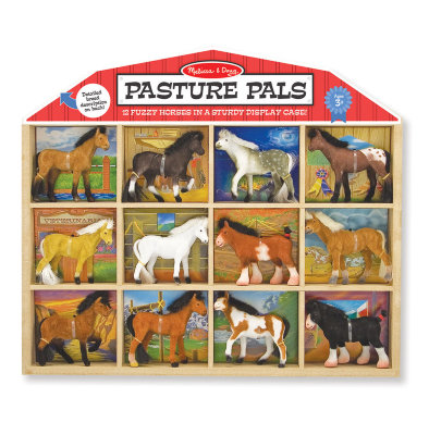 Классические игрушки «Набор лошадок» Melissa &amp; Doug Классические игрушки «Набор лошадок» Melissa & Doug — отличный набор из 12 лошадок в деревянном лотке.