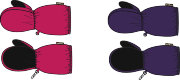 Краги (purple)