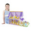 3D пазл «Пурпурный домик для куклы» Melissa & Doug - купить 3D пазл Пурпурный домик для куклы Melissa & Doug в интернет-магазине Иркутск