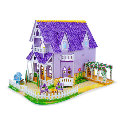 3D пазл «Пурпурный домик для куклы» Melissa &amp; Doug 3D пазл «Пурпурный домик для куклы» Melissa & Doug — отличный подарок принцессам 6-12 лет!
