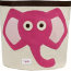 Корзина для игрушек 3 Sprouts «Розовый слонёнок» - купить корзину для игрушек 3 Sprouts розовый слоненок в интернет-магазине Иркутск