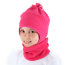 Шапка и шарф-снуд (pink) - детский интернет-магазин иркутск интернет-магазин детских товаров магазин дети интернет-магазин детской одежды